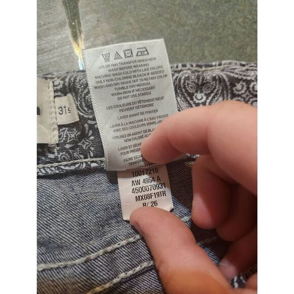 Ariat R.E.A.L. Mid Rise Stretch Icon Stackable Straight Leg Jeans sz 31 short - Picture 4 of 5